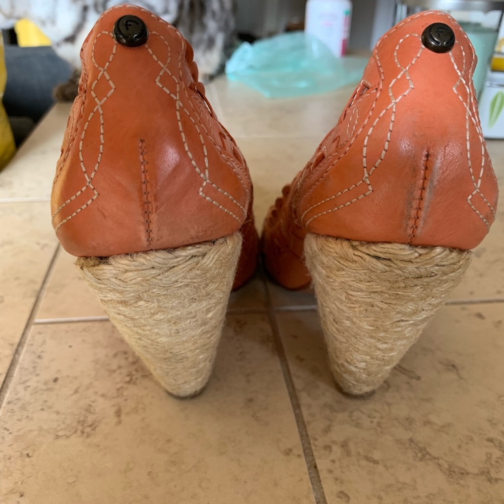 Firetrap, Unique, orange rare heels. - Picture 2 of 6
